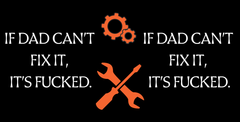 Dad Mug - If dad can't fix it, it's f***ed.